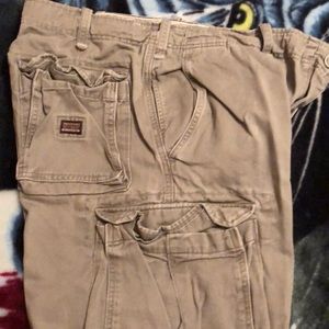 Abercrombie & Fitch Heavy cargo pants 34